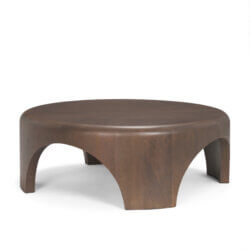 MERCANA SHIMA DARK BROWN WOOD COFFEE TABLE 70832 brockville