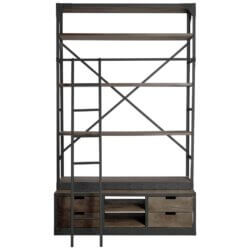 MERCANA BRODIE Vlll FOUR SHELF SHELVING UNIT 50373-AB kleinburg