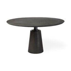 MERCANA MAXWELL 54" DARK BROWN PEDESTAL TABLE 67849-AB peterborough