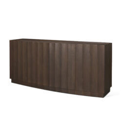 MERCANA SWANSON DARK BROWN WOOD SIDEBOARD 71007 kleinburg
