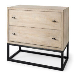 MERCANA CIARA 2 DRAWER ACCENT CABINET 69377 woodbridge