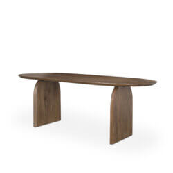 MERCANA ISLA DARK BROWN WOOD DINING TABLE 70559-AB north york