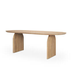 MERCANA ISLA LIGHT BROWN WOOD DINING TABLE 70560-AB brockville