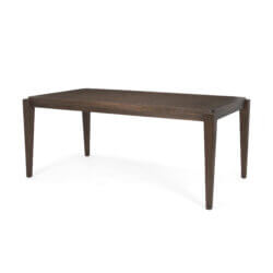 MERCANA TEVA RECTANGLE BROWN WOOD DINING TABLE 70863 burlington