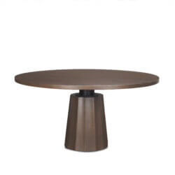 MERCANA SWANSON 60" DARK BROWN WOOD DINING TABLE 70830-AB perth