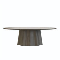 MERCANA JOVANI 94" SOLID DARK BROWN MANGO WOOD DINING TABLE 71109-AB toronto