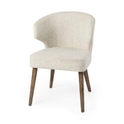 MERCANA NILES DINING CHAIR CREAM FABRIC 69398 vancouver