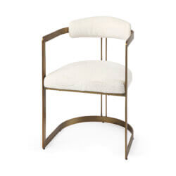 MERCANA HOLLYFIELD DINING CHAIR CREAM FABRIC 69451 toronto
