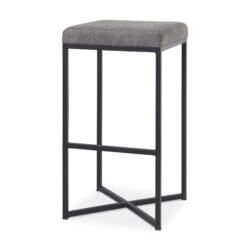 MERCANA FRODO BAR STOOL GRAY FABRIC 69575 stouffville