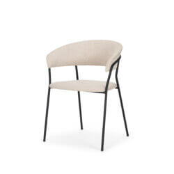 MERCANA CAROLYN DINING CHAIR OATMEAL FABRIC SET OF TWO 70247 quebec city