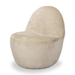 MERCANA BEVERLY BEIGE CHENILLE ACCENT CHAIR 70374 belleville