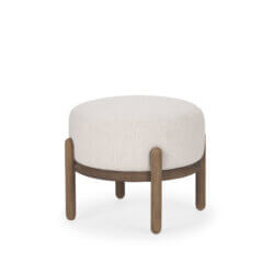 MERCANA GWYNN OATMEAL FABRIC POUF 70574 ottawa