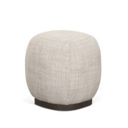 MERCANA SIREN GRAY FABRIC ROUND STOOL 70809 kelowna