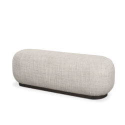 MERCANA SIREN GRAY FABRIC BENCH 70810 brockville