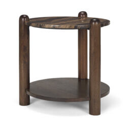 MERCANA JOVIA MARBLE SIDE TABLE 71123-AB edmonton