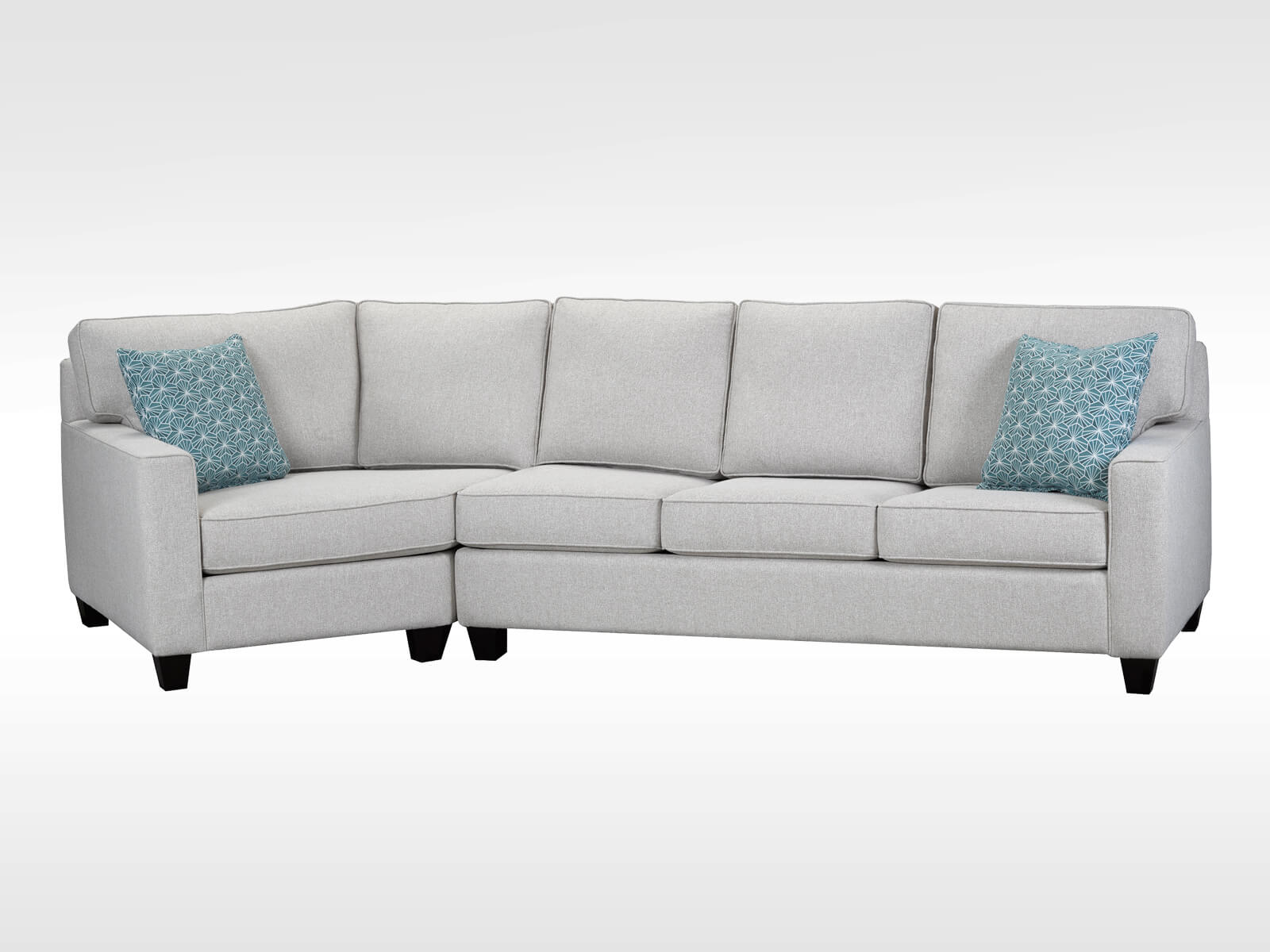 Brentwood Grayson Sofa with Cozy Fabric Upholstery