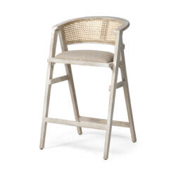 MERCANA TABITHA BLONDE FRAME BAR STOOL 68497 belleville