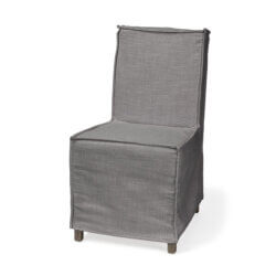 MERCANA ELBERT GREY SLIP-COVER DINING CHAIR SET OF TWO 68189 sarnia