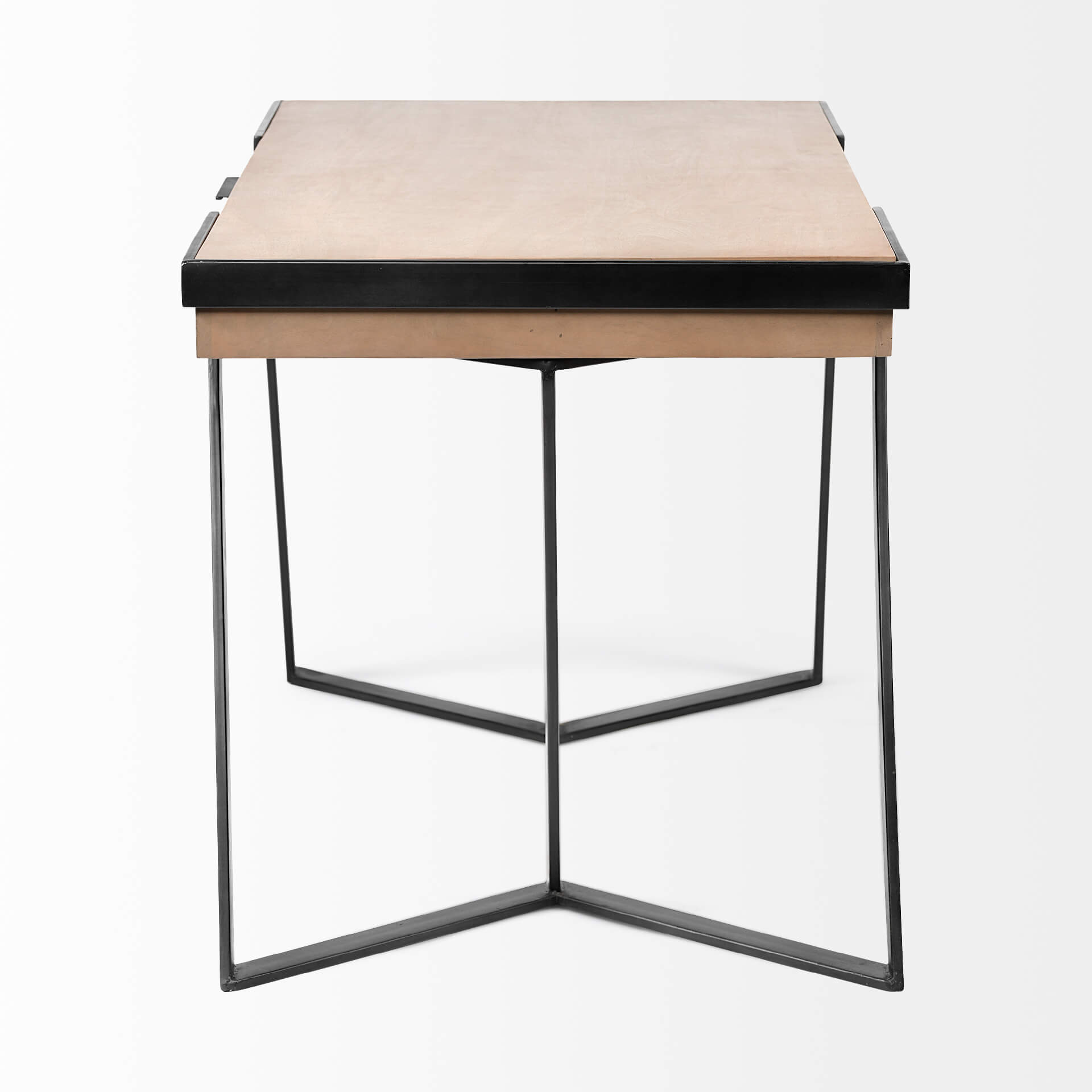 MERCANA STEINBECK LIGHT BROWN WOOD OFFICE DESK 68488 stoney creek