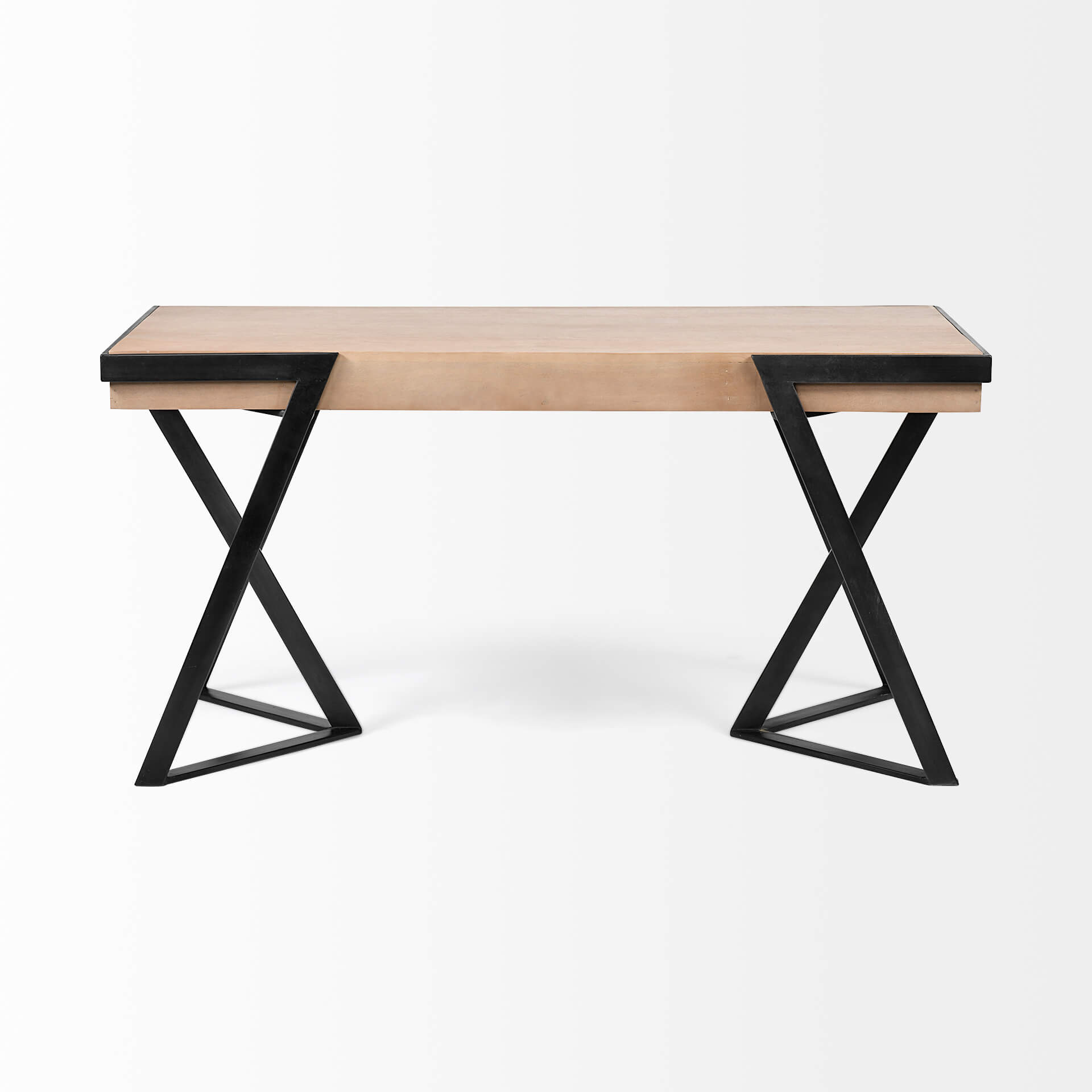 MERCANA STEINBECK LIGHT BROWN WOOD OFFICE DESK 68488 stoney creek
