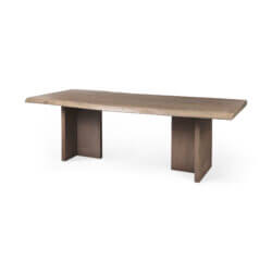 MERCANA KONSTANTIN LIVE EDGE RECTANGLE DINING TABLE 69140-AB montreal