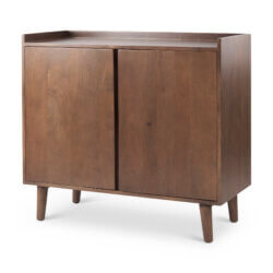 MERCANA LILLIE MEDIUM BROWN ACCENT CABINET 69945 winnipeg