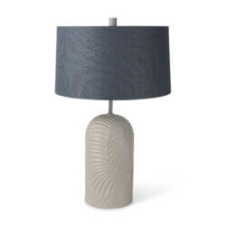 MERCANA QUINN BEIGE BASE TABLE LAMP 69705 kleinburg