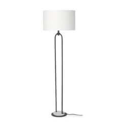MERCANA SARAH BLACK METAL WITH MARBLE BASE FLOOR LAMP 69703 ottawa