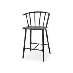 MERCANA COLIN BLACK METAL COUNTER STOOL 69842 quebec city