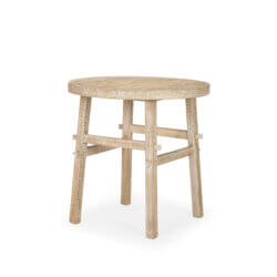 MERCANA ROSIE LARGE BLONDE WOOD END TABLE 70489 niagara