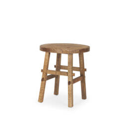 MERCANA ROSIE SMALL BROWN WOOD END TABLE 70494 oakville