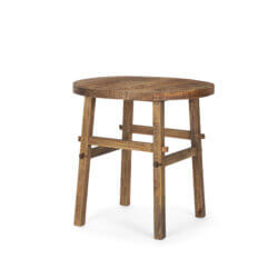 MERCANA ROSIE LARGE BROWN WOOD END TABLE 70495 markham