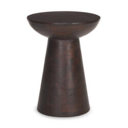 MERCANA NOVELL WOOD PEDESTAL ACCENT TABLE 70510 godridge