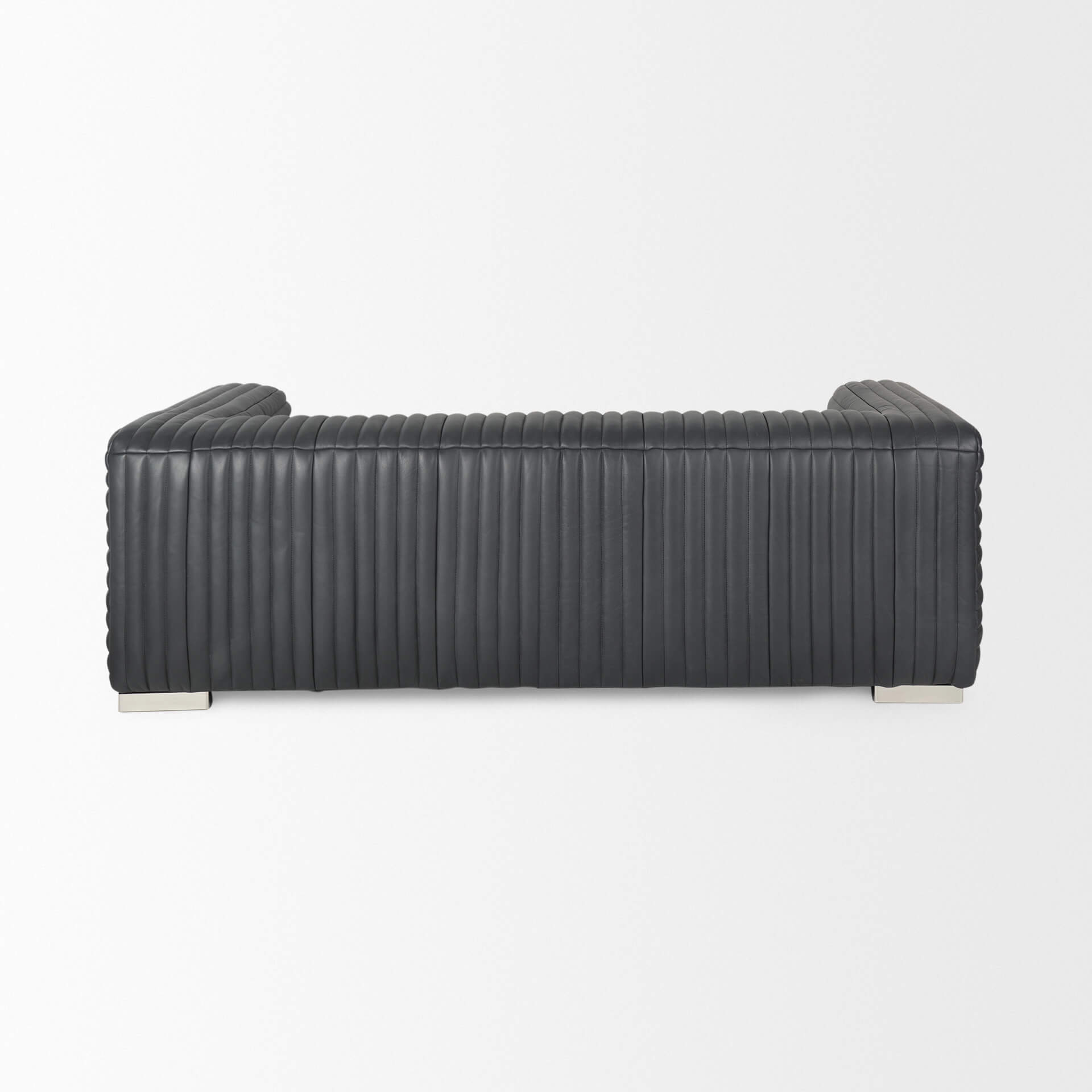 MERCANA RICCIARDO BLACK LEATHER SOFA 70794