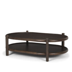 MERCANA ROMI OVAL COFFEE TABLE 70639 sarnia
