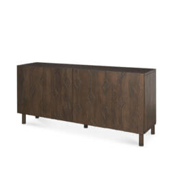 MERCANA HEERA DIAMOND MOTIF SIDEBOARD 70646 vancouver