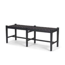 MERCANA SHANE WOVEN LEATHER BENCH 70801 kelowna
