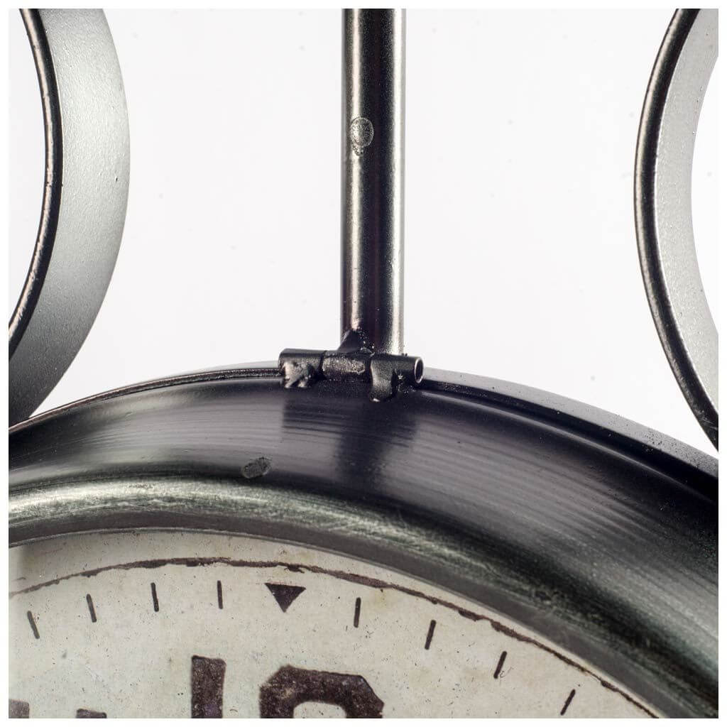MERCANA LINDSAY 19" INDUSTRIAL WALL CLOCK 63160 belleville