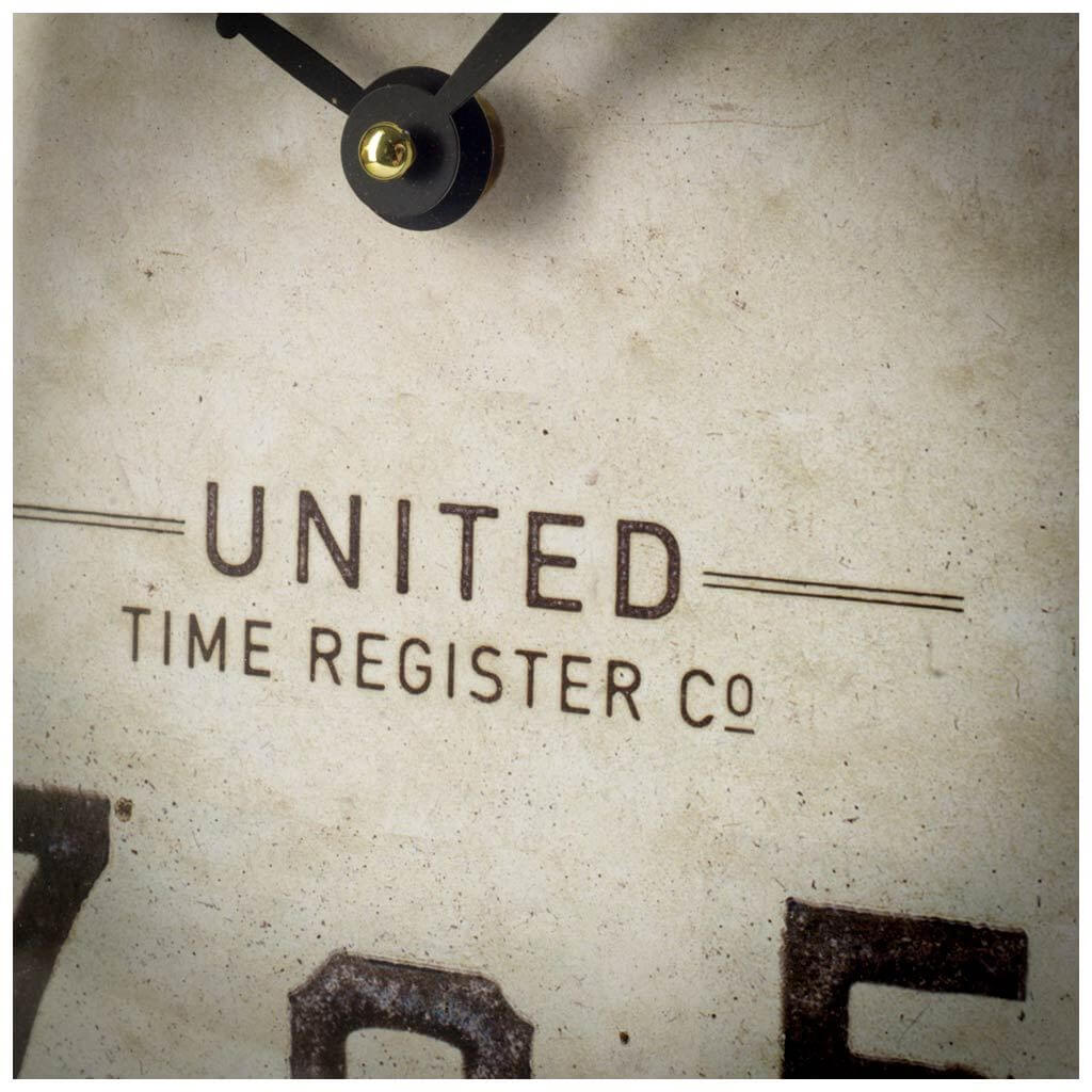 MERCANA LINDSAY 19" INDUSTRIAL WALL CLOCK 63160 belleville