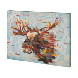 MERCANA FRACTAL MOOSE TEXTURED CANVAS 101291-S oakville