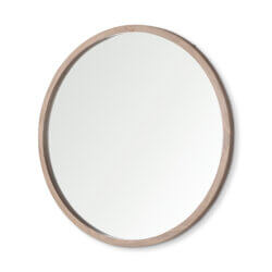 MERCANA GAMBIT 46" LIGHT BROWN WOOD MIRROR 69234 belleville