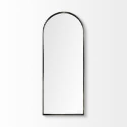 MERCANA AGATHA ARCH BLACK METAL FULL LENGTH MIRROR 68739 mississauga