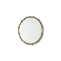 MERCANA ELENA SMALL GOLD METAL MIRROR 69318 gatineau
