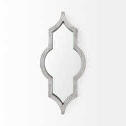 MERCANA TAMANAR GRAY WOOD MIRROR 69460 peterborough