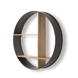 MERCANA HECTOR WOOD/METAL ROUND SHELF 69732 port elgin