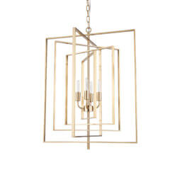 MERCANA COLLEEN ANTIQUED GOLD CHANDELIER 70448 mississauga