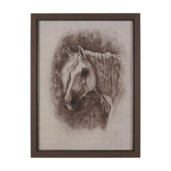 MERCANA PORTRAIT OF A THOROUGHBRED FRAMED ART PRINT 15763 qucbec city