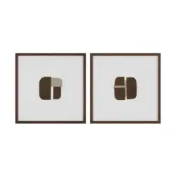 RENWIL EDGE WALL DECOR Set of 2 W6779 monton