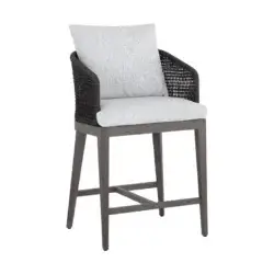 SUNPAN CAPRI COUNTER STOOL - SMOKE GREY - COPACABANA MARBLE 109527 peterborough
