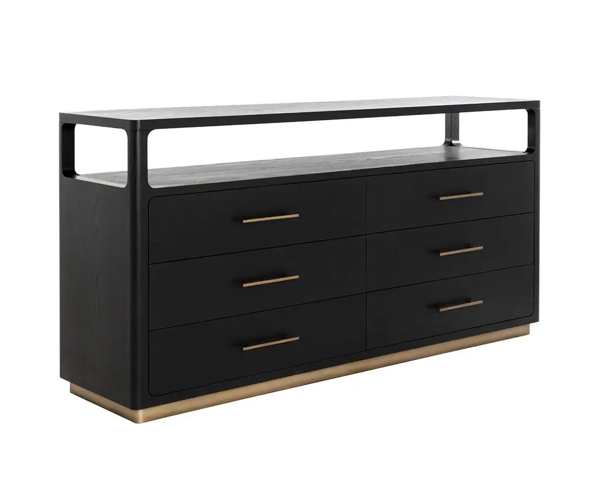 SUNPAN DANETTE DRESSER BLACK 111771 north york